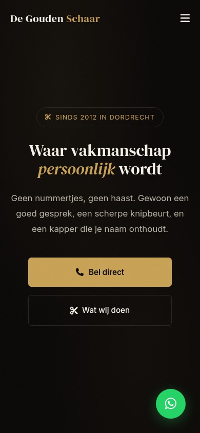 De Gouden Schaar mobiel